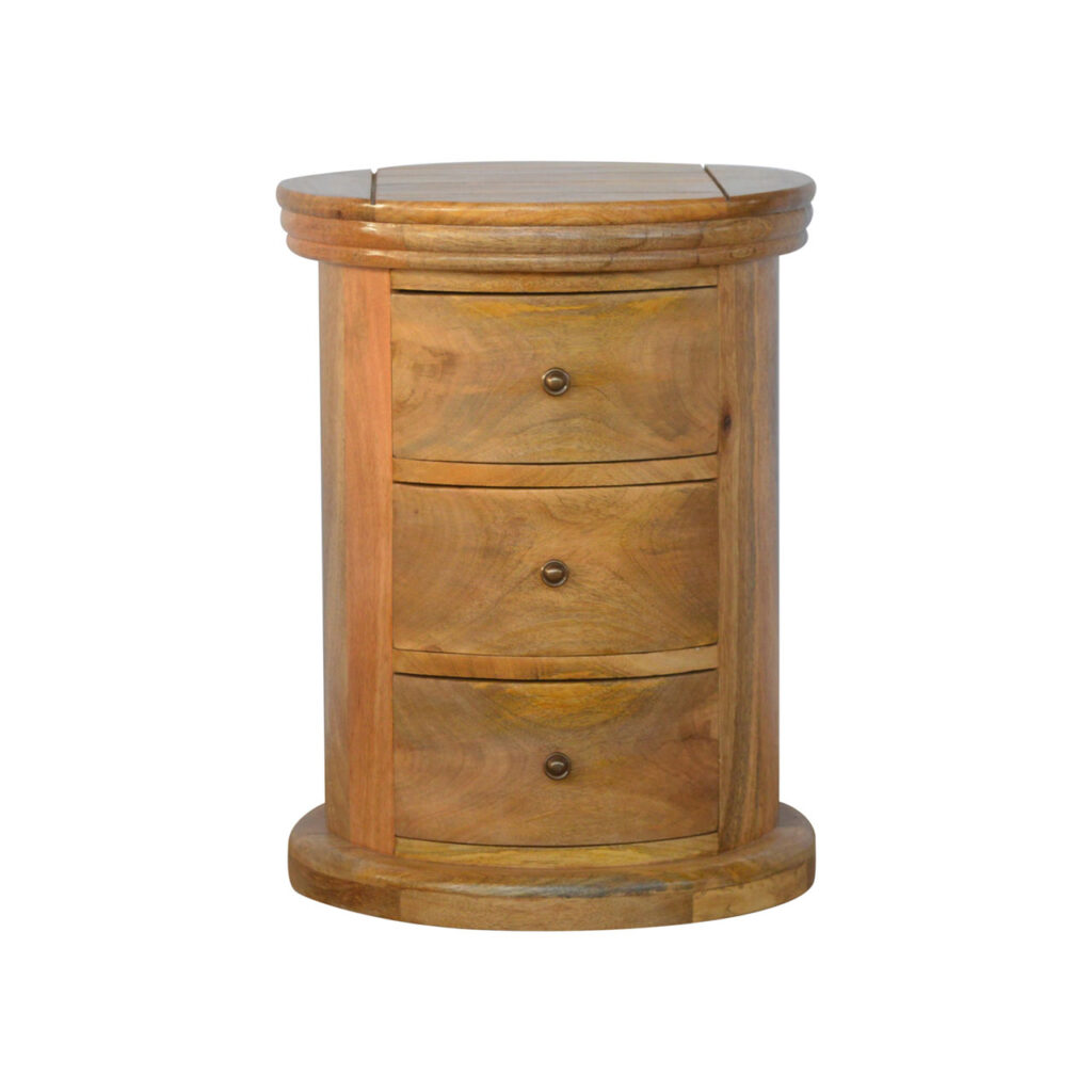 Commode tambour à 3 tiroirs Granary Royale