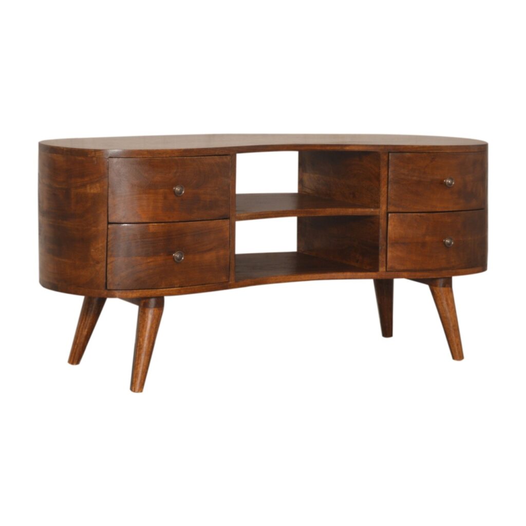 Chestnut Wave Entertainment Unit - Image 2