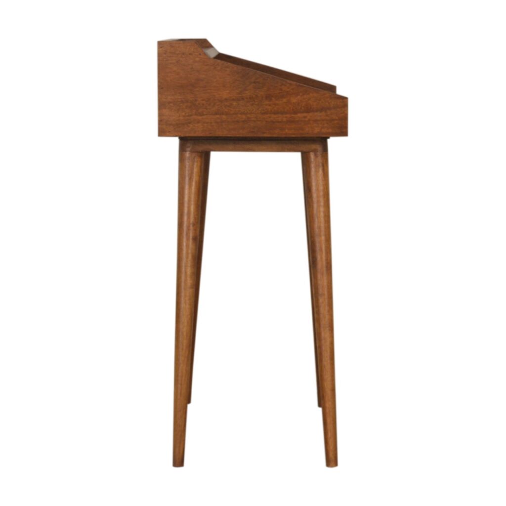 Open Chestnut Writing Desk - Image 8