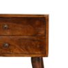 Chestnut Modern Solid Wood Bedside - Image 5
