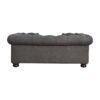 Battleship Tweed Button Pet Bed - Image 10