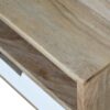 White Painted Drawer Bedside Table - Image 4