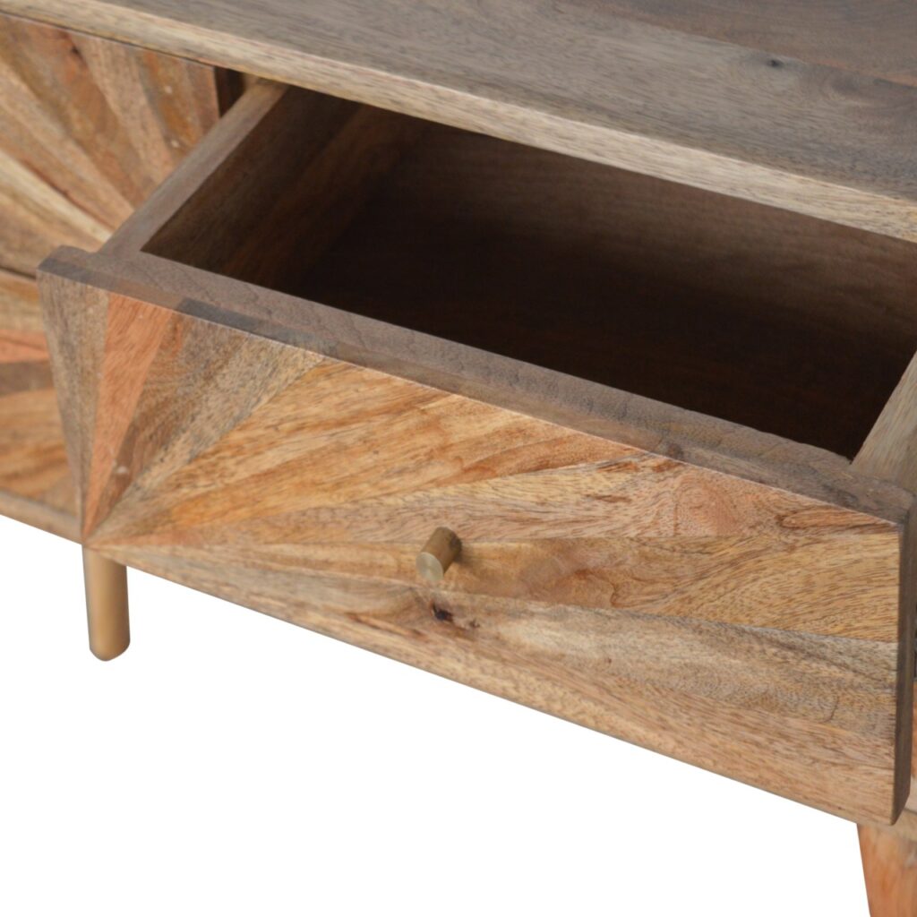 Sunrise Patterned Console Table - Image 7