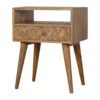 Assorted Oak-ish Open Slot Bedside - Image 8