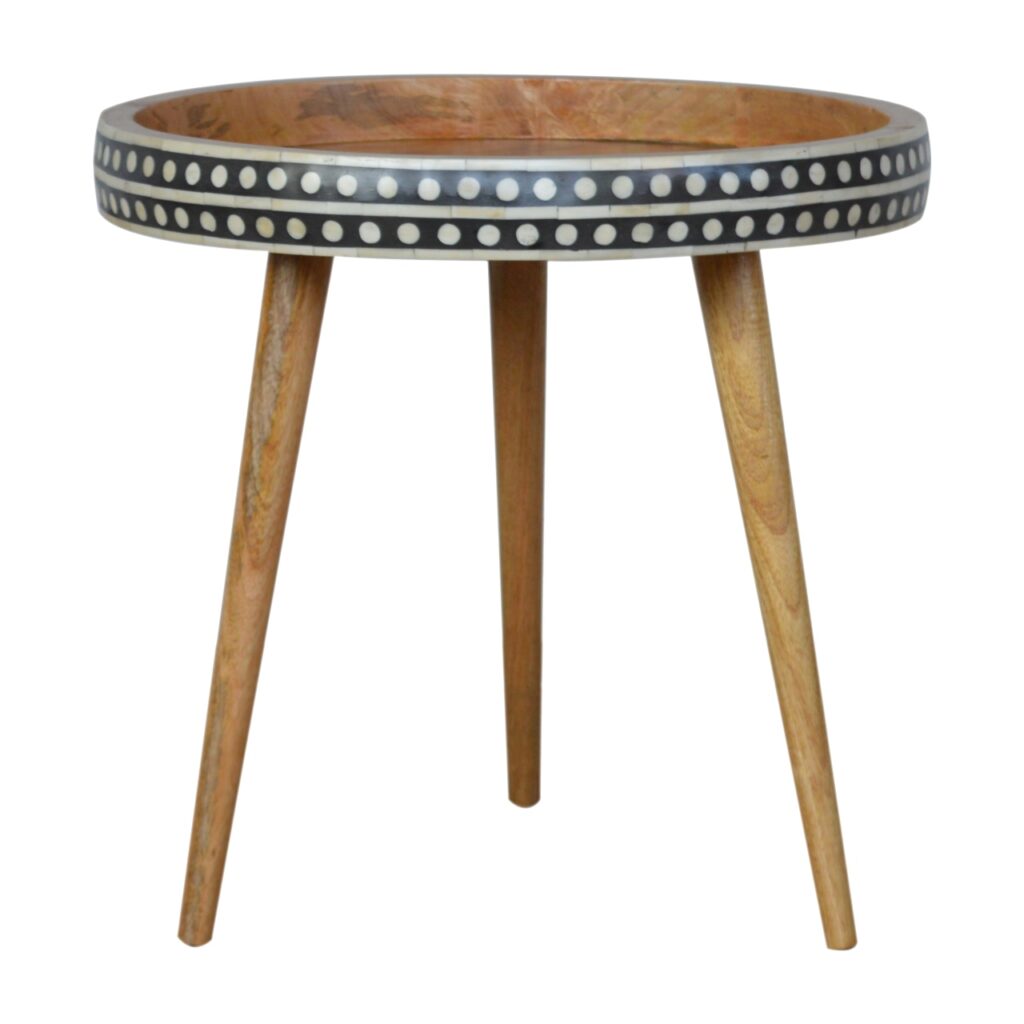 Large Dotted End Table - Image 3