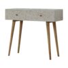 Taupe Floral Bone Console - Image 2