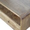 Curved Grey Washed Media Unit - Image 6