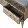 Curved Grey Washed Media Unit - Image 7