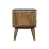 Curved Grey Washed Media Unit - Image 9