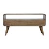 Curved Grey Washed Media Unit - Image 10
