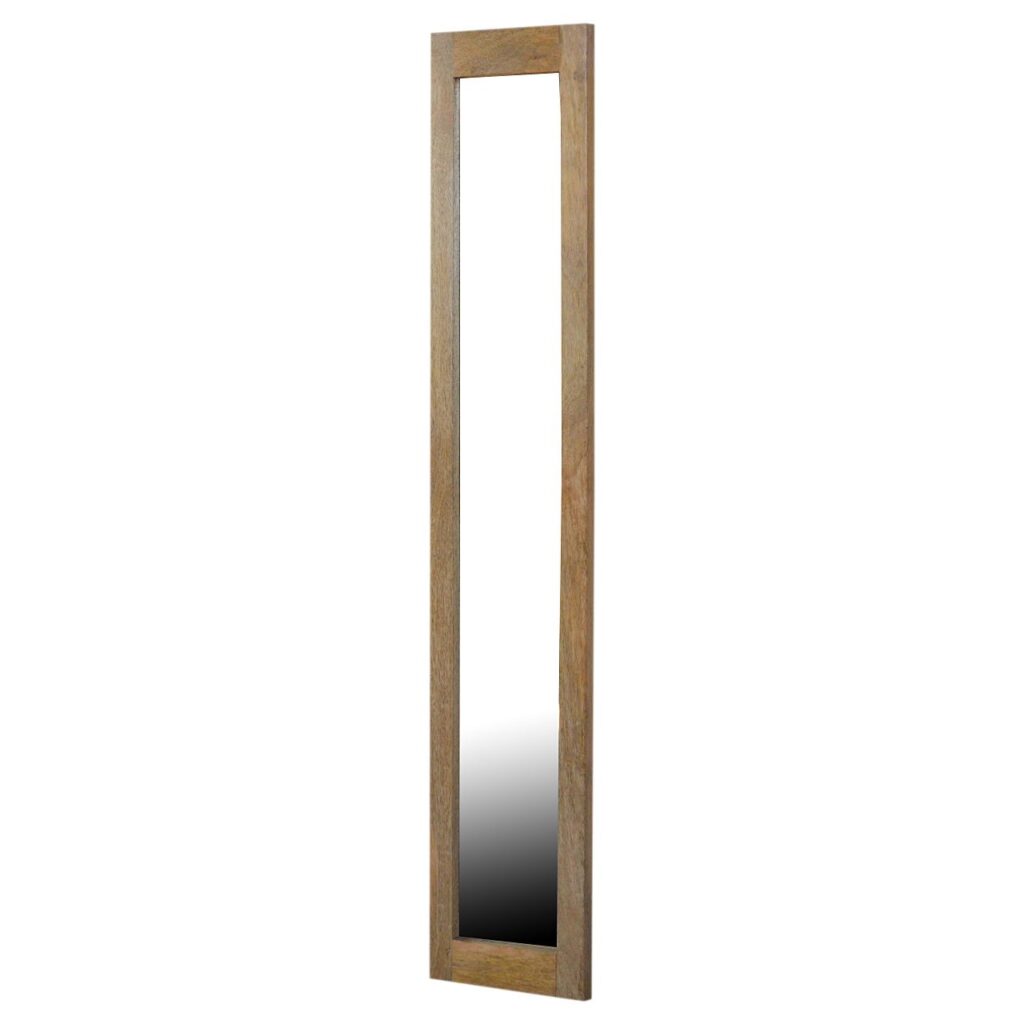Rectangular Wooden Mirror - Image 3