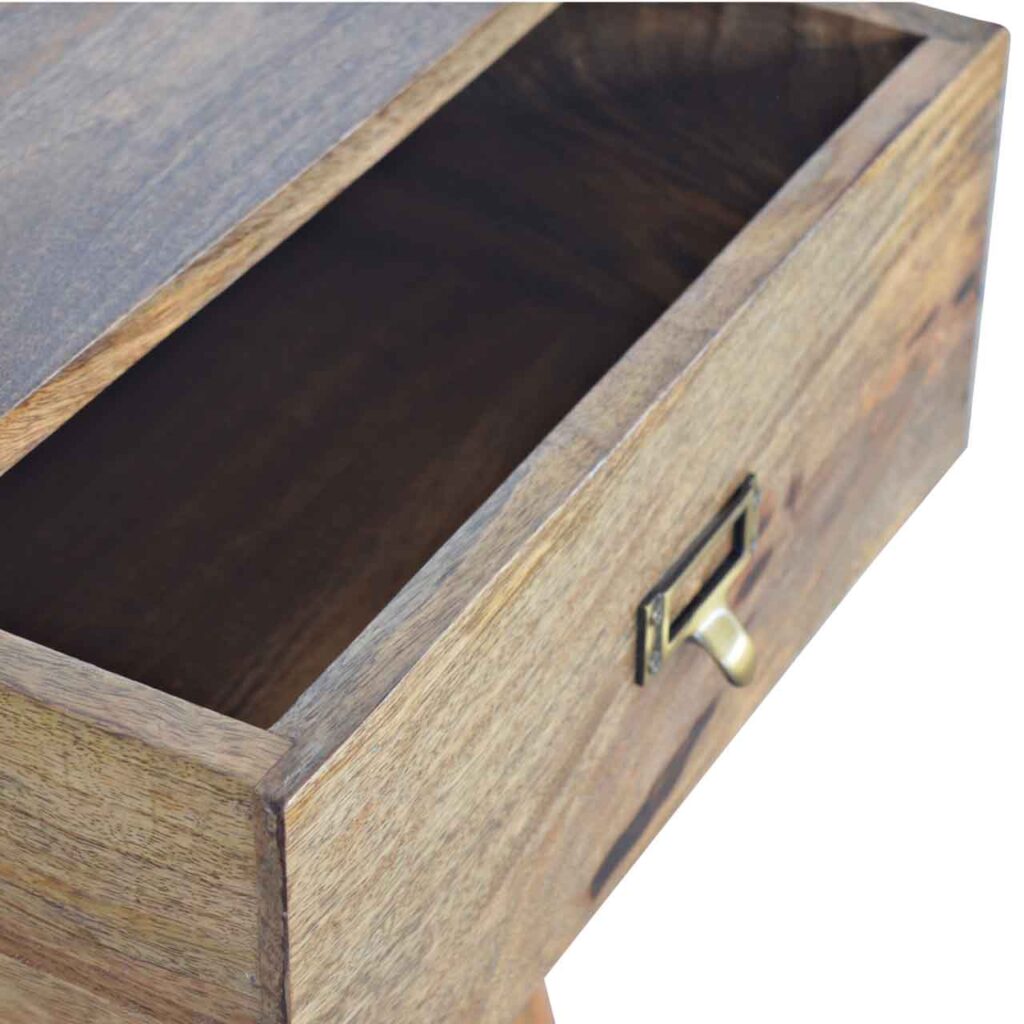 Brass Metal Slot Bedside - Image 5