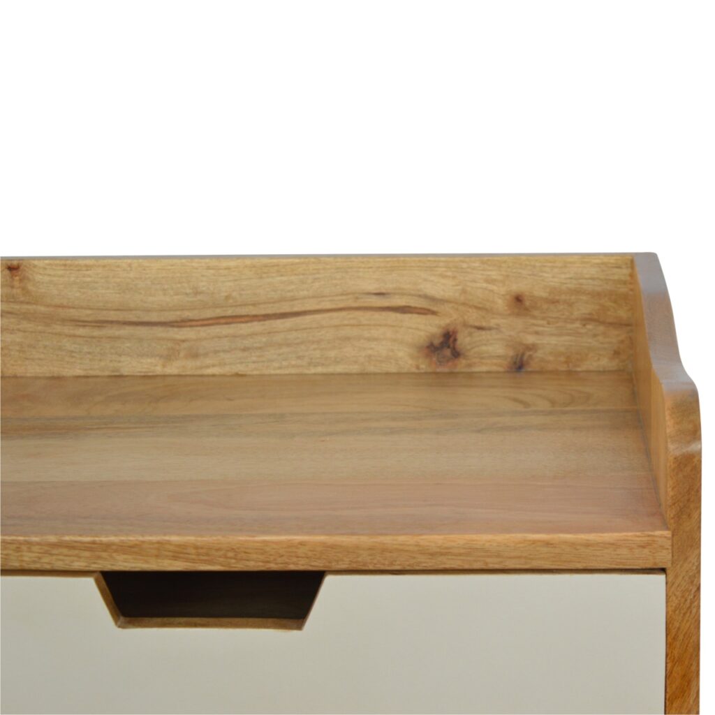 Navy and White Gradient Bedside - Image 5