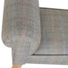 Multi Tweed Turned Bedroom Bench - Image 7