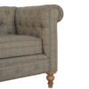 Multi Tweed 2 Seat Chesterfield - Image 5