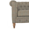 Multi Tweed 2 Seat Chesterfield - Image 3