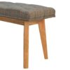 Multi Tweed Hallway Bench - Image 5