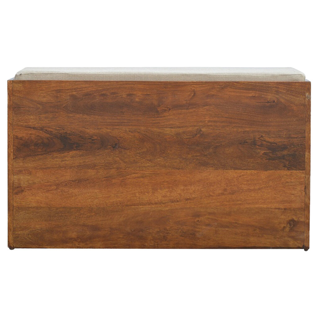Mud Linen Pull out Shoe Bench - Image 8
