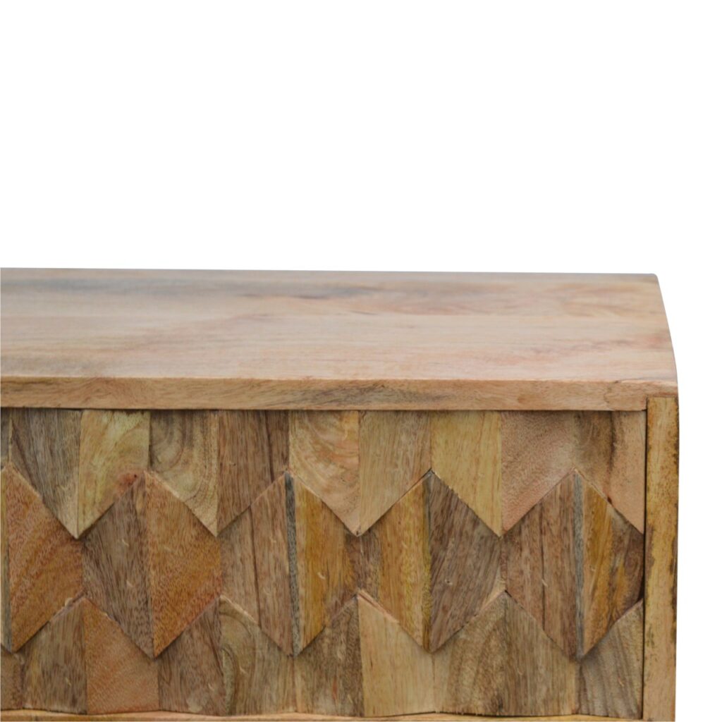 Pineapple Carve Sliding Media Unit - Image 5