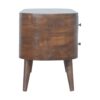 Chestnut Rounded Entertainment Unit - Image 8