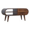 Chestnut Circular Media Unit - Image 3