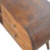 Chestnut Circular Media Unit - Image 5