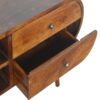 Chestnut Circular Media Unit - Image 4