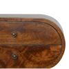Chestnut Circular Bedside - Image 4