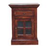 Cherry Bedside with Glazed Door - Image 2