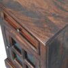 Cherry Bedside with Glazed Door - Image 6