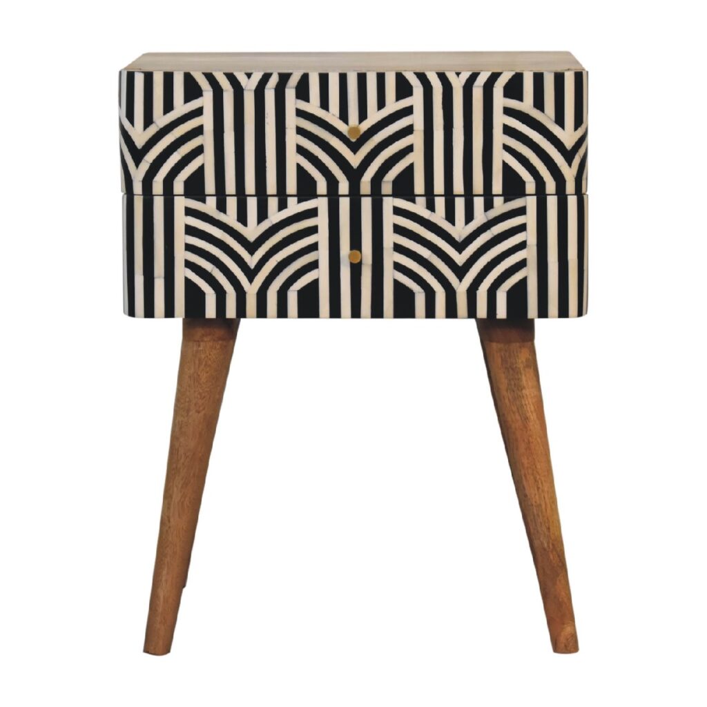 Edessa Bone Inlay Bedside - Image 2