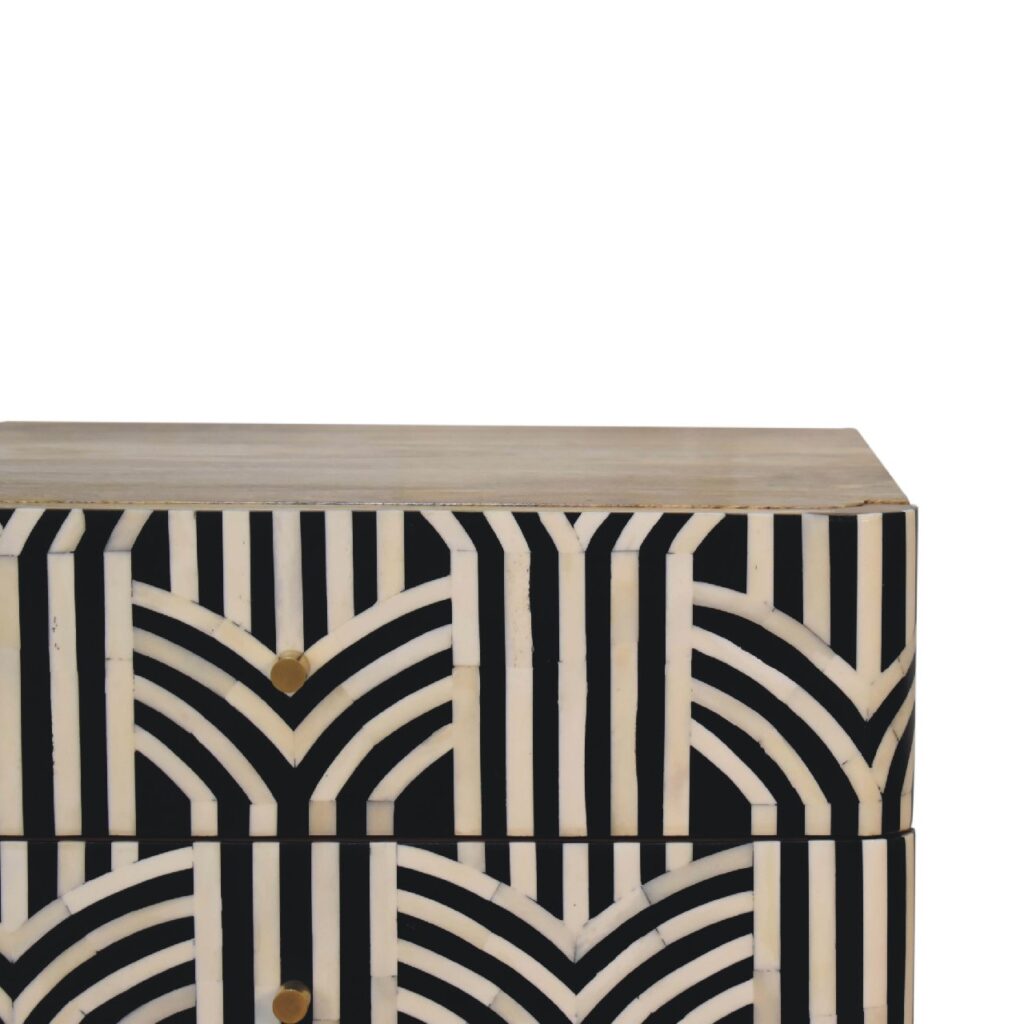 Edessa Bone Inlay Bedside - Image 5