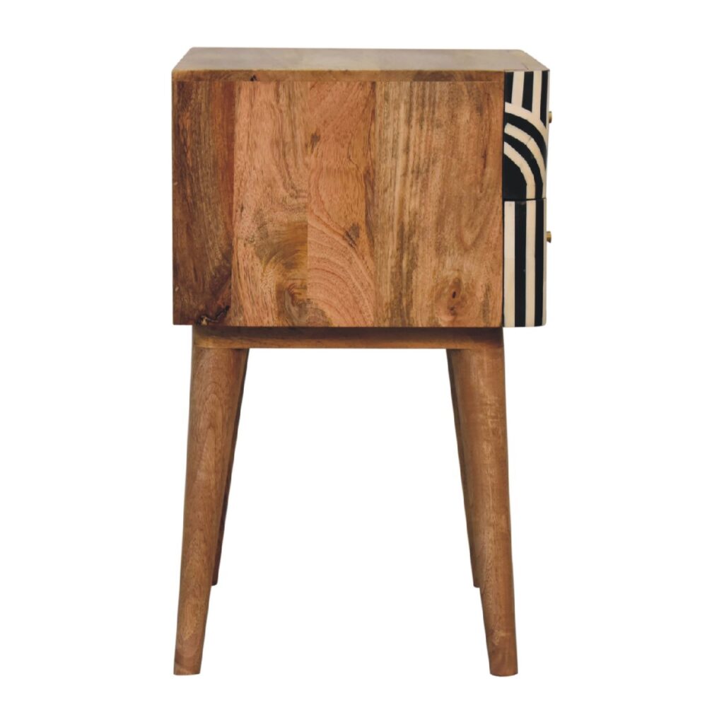 Edessa Bone Inlay Bedside - Image 9