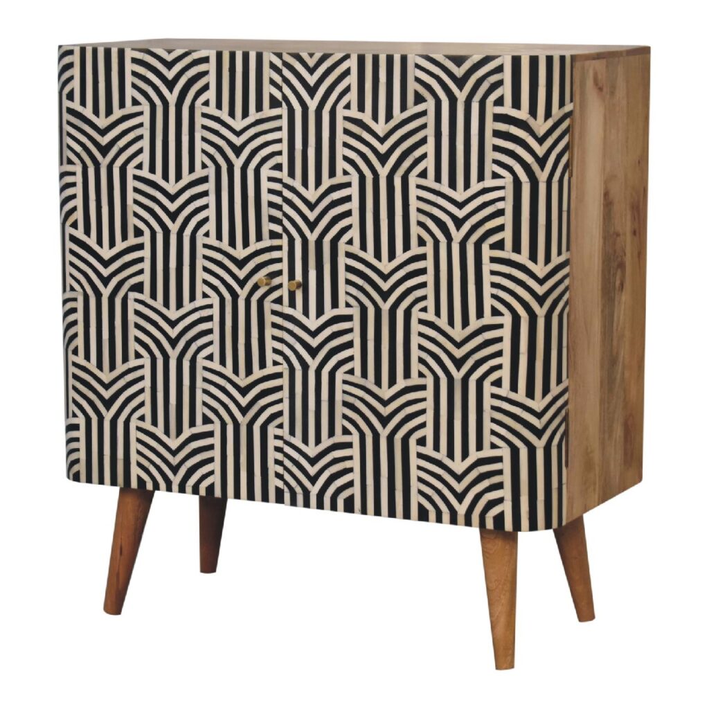 Edessa Bone Inlay Cabinet - Image 3