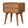 Close-knit 2 Drawer Bedside - Image 3