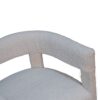 White Boucle Occasional Chair - Image 6