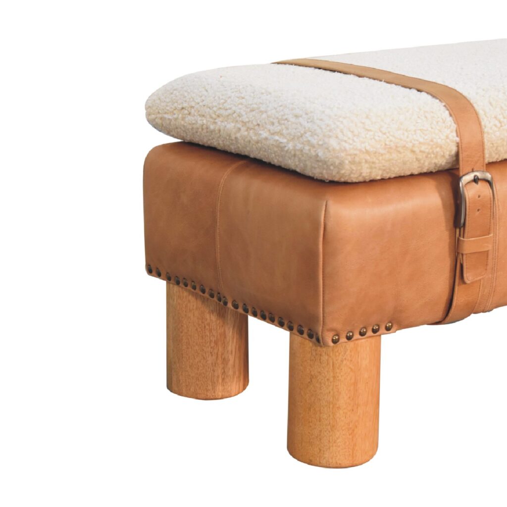 Strapped Cyclinder Bench - Image 8