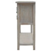 2 Door 4 Drawer Glazed Console - Image 7
