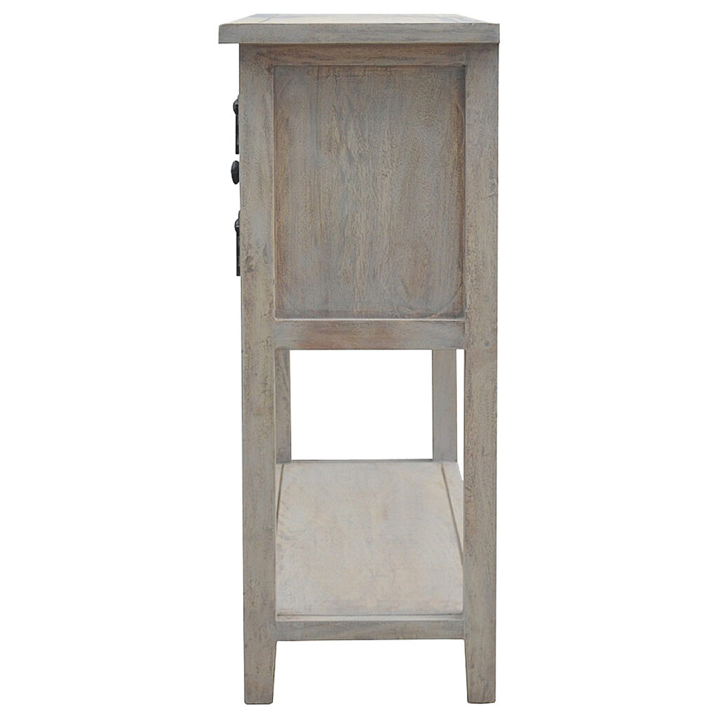 2 Door 4 Drawer Glazed Console - Image 7