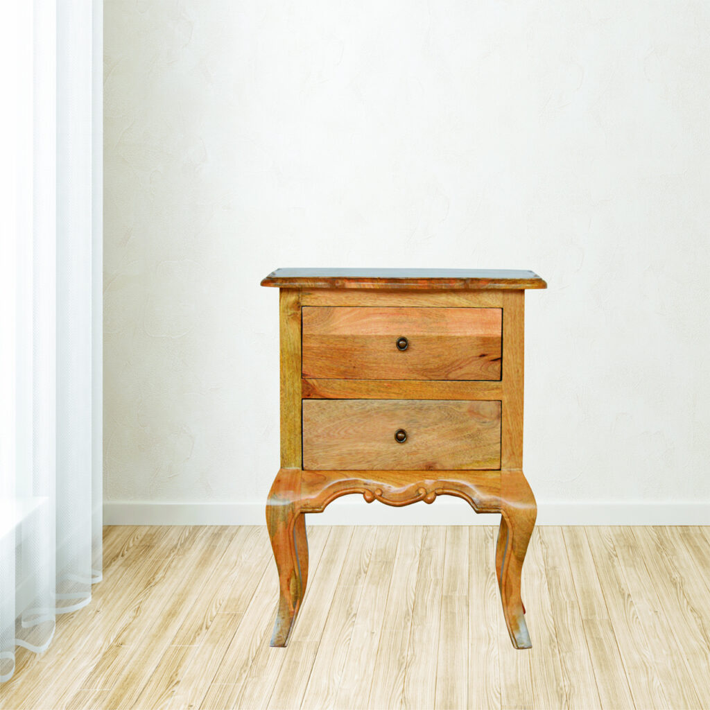 Bedside with Cabriole Legs - Image 2