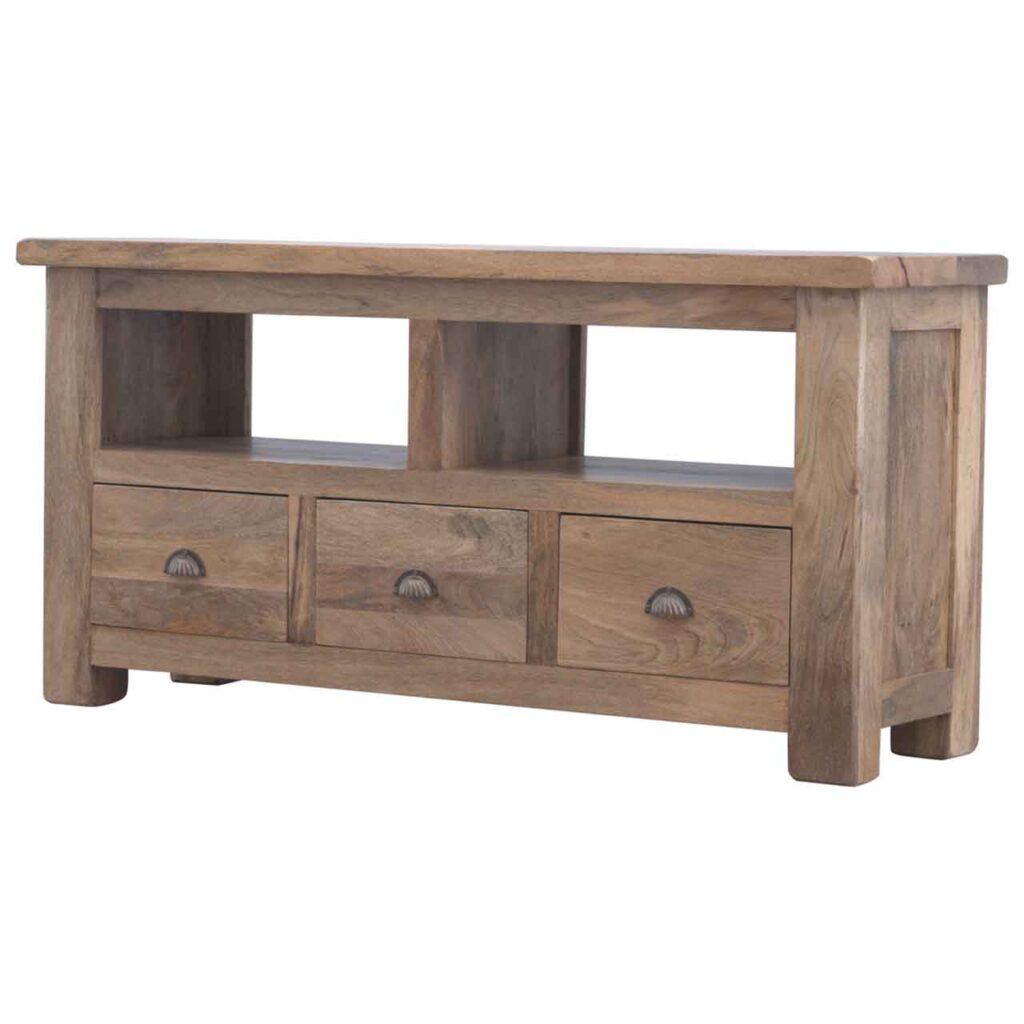 Open Slot 3 Drawer Media Unit - Image 9