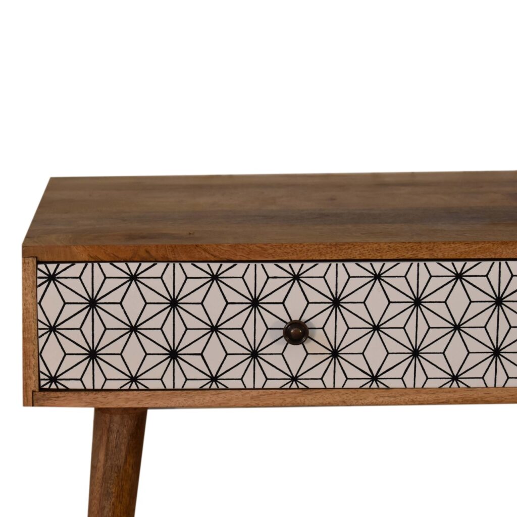 Sendai 2 Drawer Console Table - Image 5