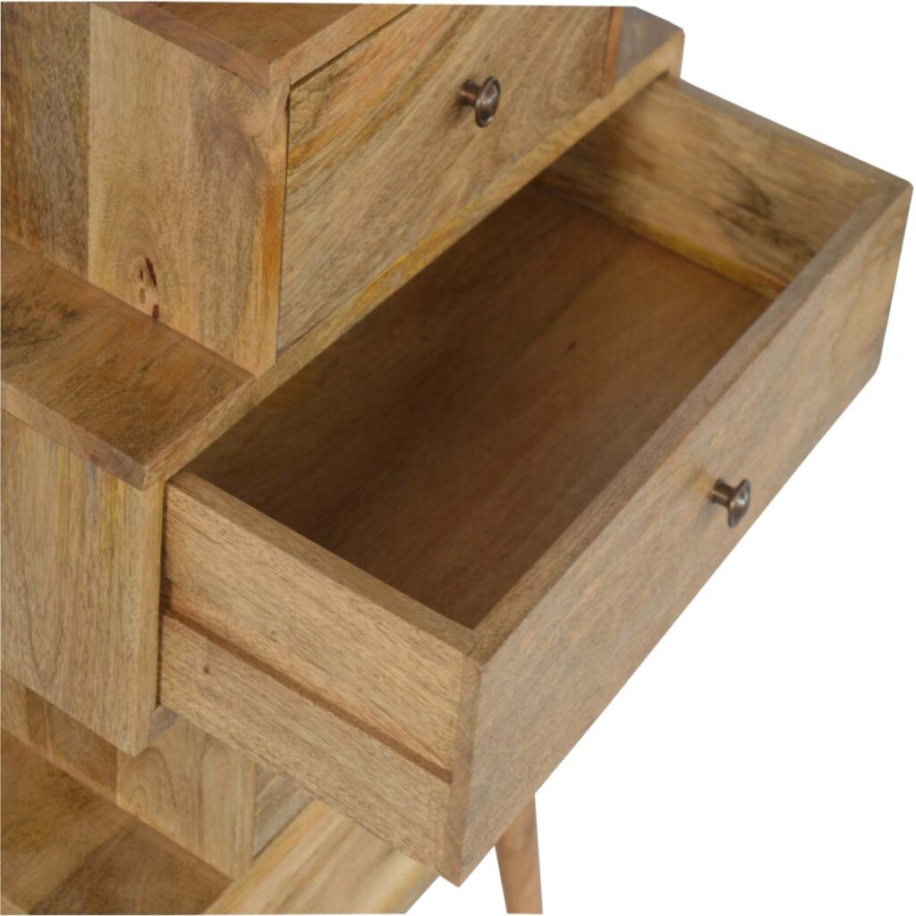 Solid Wood Tower Chest Cabinet - Image 4