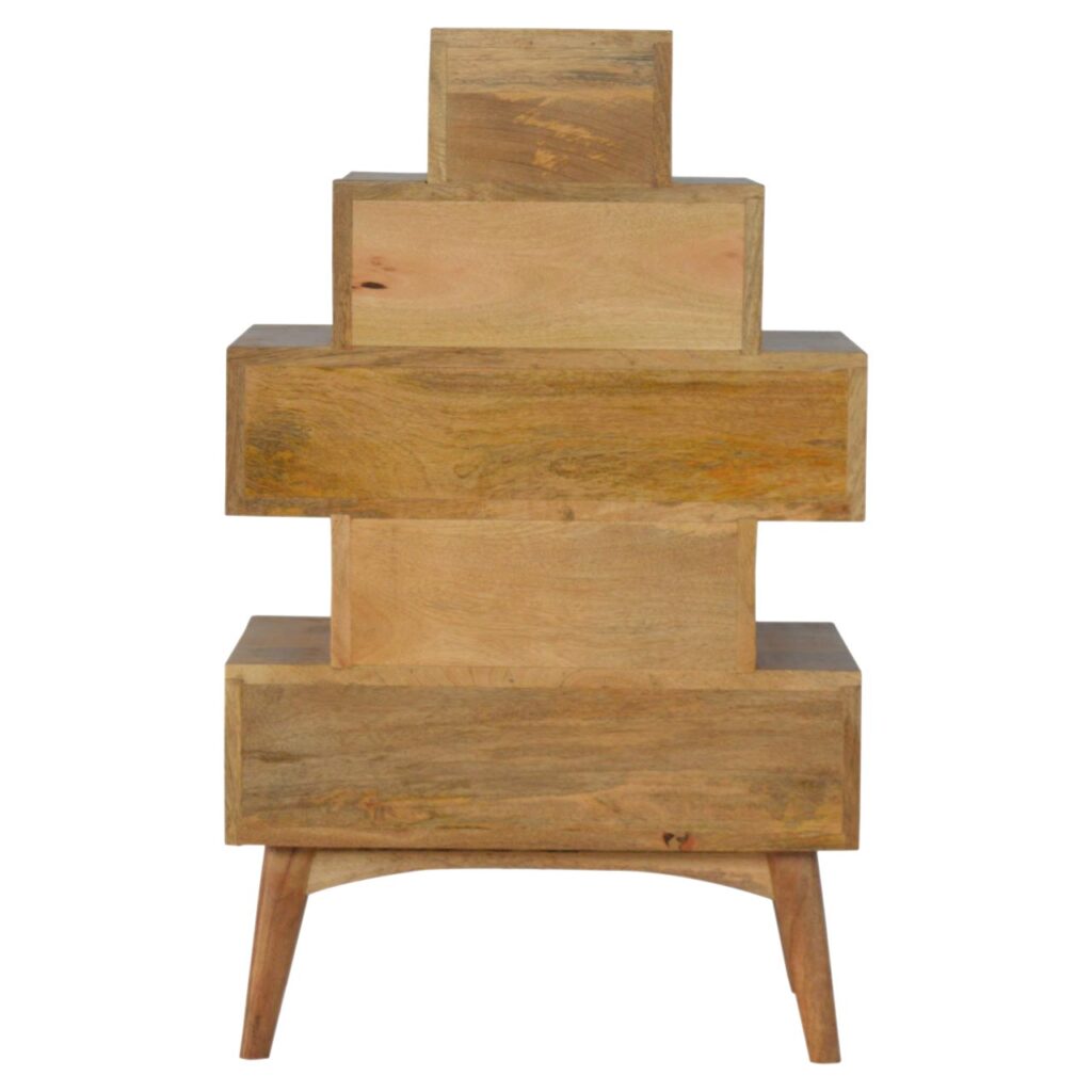 Solid Wood Tower Chest Cabinet - Image 7