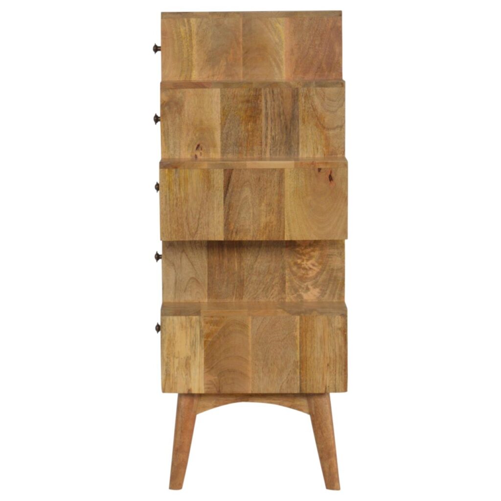 Solid Wood Tower Chest Cabinet - Image 9