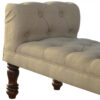 Mud Linen Bedroom Bench - Image 6