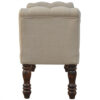 Mud Linen Bedroom Bench - Image 9