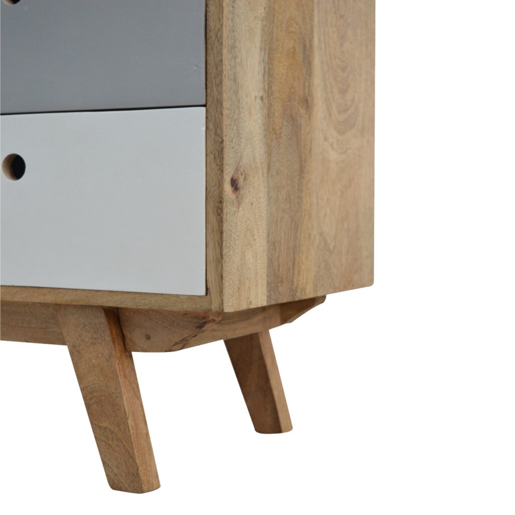 Two Tone Hand Painted Cabinet - Image 7