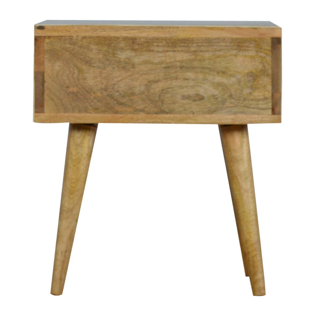 Floral Bone Inlay Bedside - Image 9