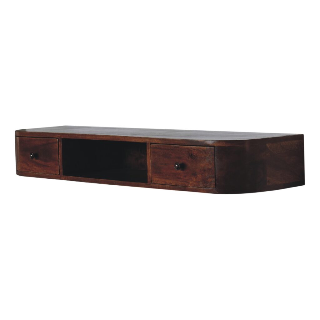Lunar 2 Drawer Wall Mounted Console - Image 3
